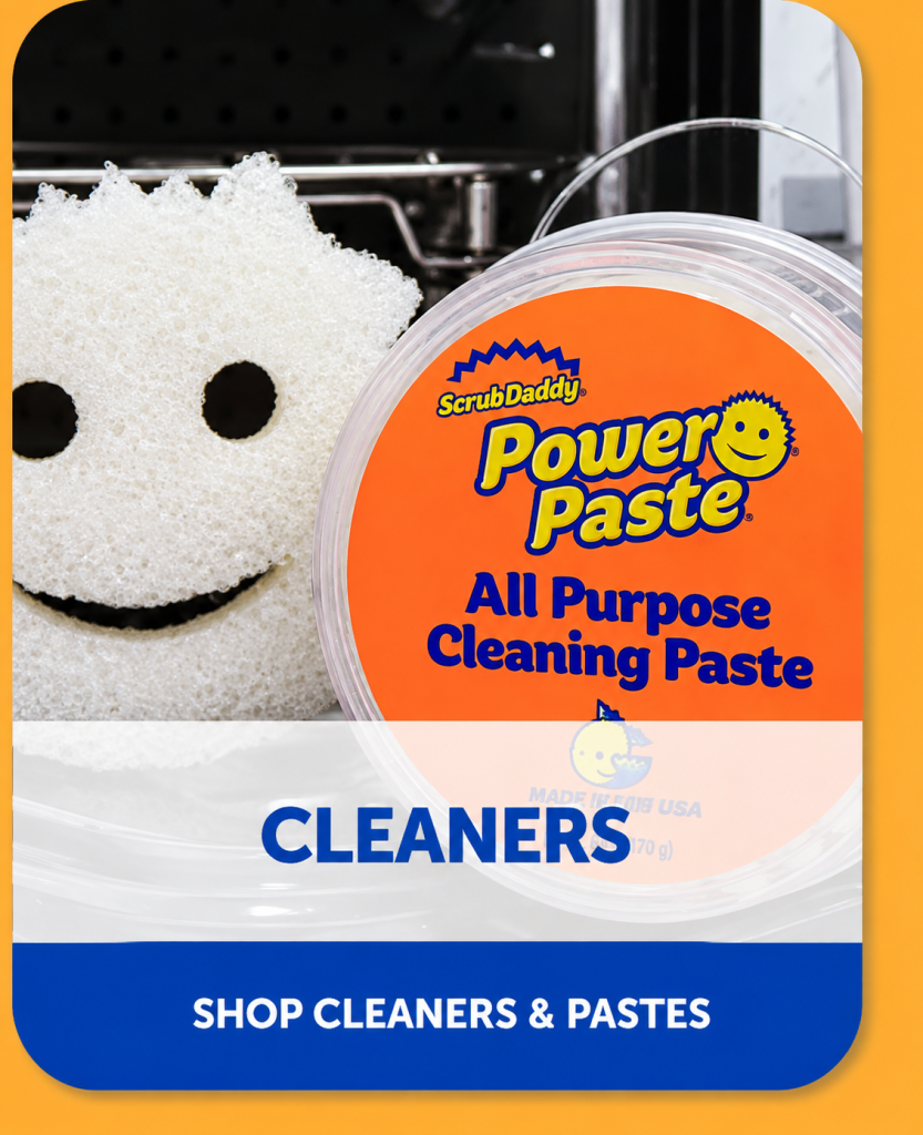 Scrub Daddy Kit Scrub Daddy offers unique cleaning products with fun designs, texture ...