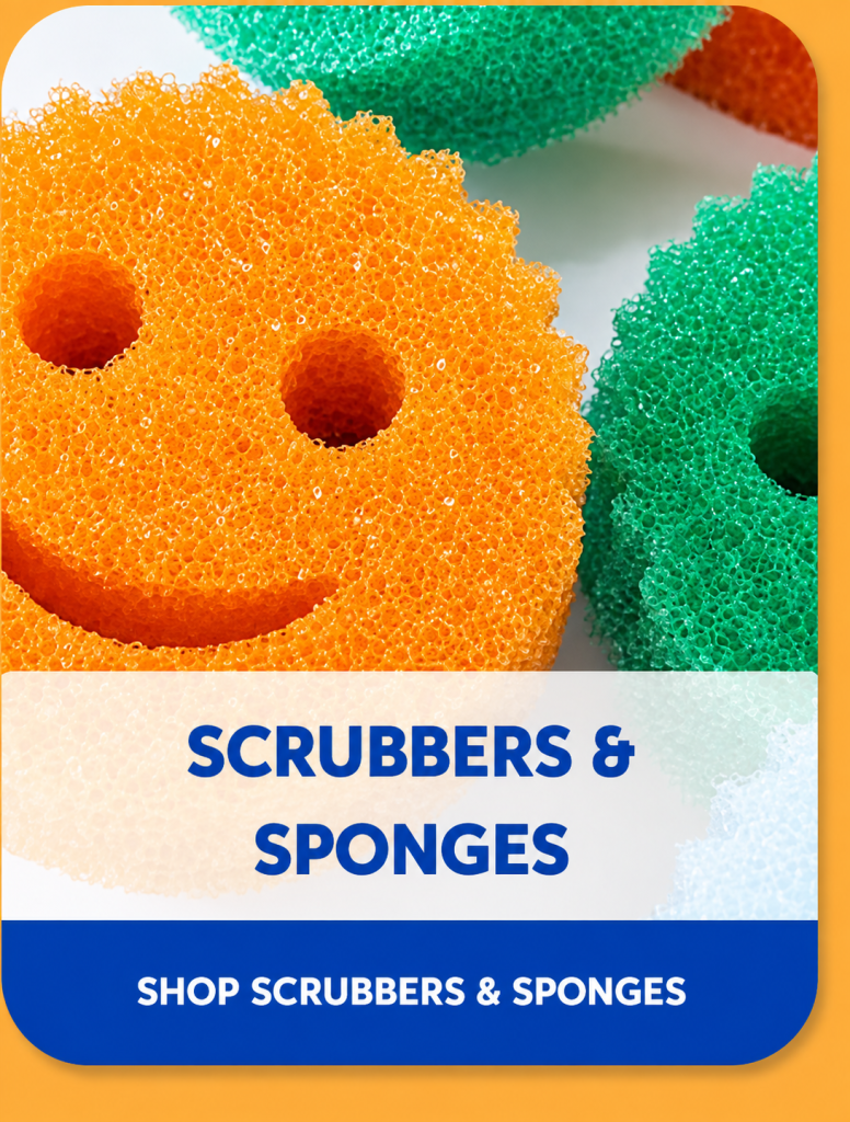 Scrub Daddy Kit Scrub Daddy offers unique cleaning products with fun designs, texture ...